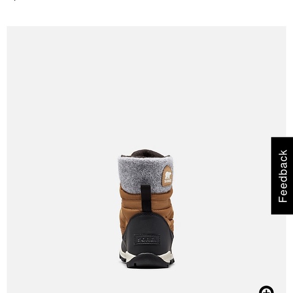 Sorel Whitney short lace boots elk 7.5 - Picture 4 of 8